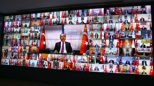 Erdoğan, 81 il valisiyle telekonferans bağlantısı yaptı