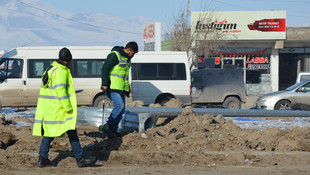 Doğubayazıt'ta zırhlı polis aracı devrildi