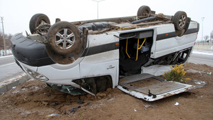 Elazığ'da iki ayrı trafik kazası: 1 ölü, 9 yaralı