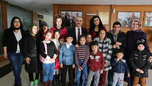 Engelli öğrencilerden Cumhurbaşkanı Erdoğan'a destek mektubu