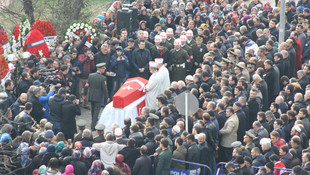 Şehit Piyade Uzman Onbaşı Taşkın Samsunda son yolculuğuna uğurlandı