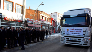 Gümüşhane'den Halep'e yardım