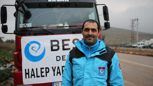 Haleplilere 7 tır yardım