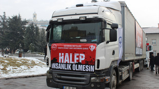 Halep'te İnsanlık Ölmesin kampanyası