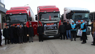 Halep'te insanlık ölmesin kampanyası