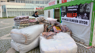 Halep'te İnsanlık Ölmesin kampanyası