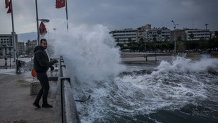 Hatay'da fırtına