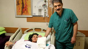 Hatay'da yeni yılın ilk bebeği ''Asil Şaban''