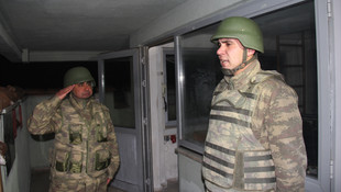 Hudut kartalları yılbaşında da nöbette