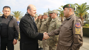 İçişleri Bakanı Soylu Hatay'da