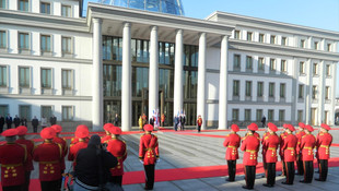 İsrail Cumhurbaşkanı Rivlin Gürcistan'da