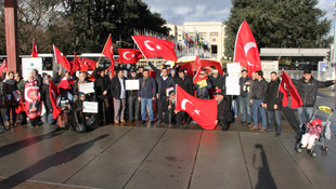 İsviçre'deki terör protestosunda PKK provokasyonu