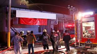 İzmir'de iş yeri yangını: 1 ölü