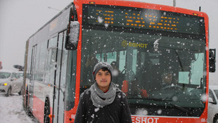 İzmir beyaza büründü