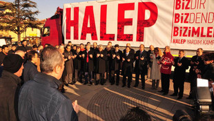 Kastamonu'dan Haleplilere yardım