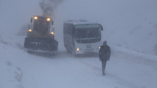 Konya'da mahsur kalan öğrenciler kurtarıldı
