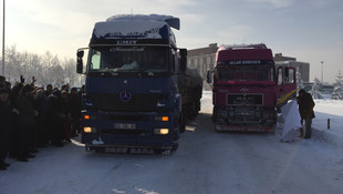 Konya'dan Haleplilere yardım