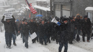 Kosova'da Haradinaj protestosu
