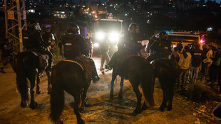 Kudüs'te yıkım protestosu