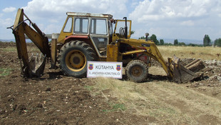 Kütahya'da kepçeyle kaçak kazı yapan 8 kişi yakalandı