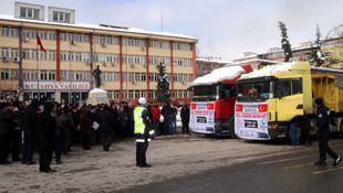 Kütahya'dan Haleplilere yardım