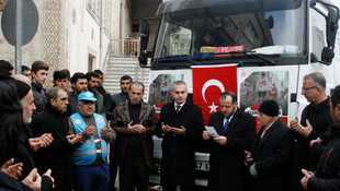 Mardin'den Haleplilere yardım
