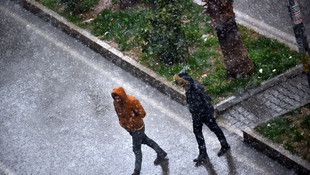 Mersin'de dolu etkili oldu