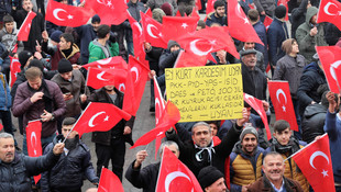 Muş'ta Teröre Lanet Kardeşliğe Davet mitingi