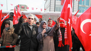 Muş'ta Teröre lanet yürüyüşü