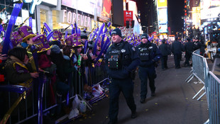 New York'ta yeni yıl kutlamaları