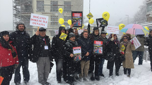 Sahile otopark yapımına protesto