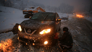 Samsun'da eğitime kar engeli