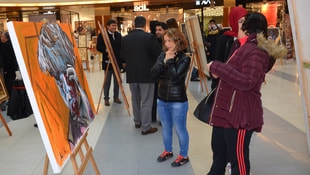 Sanat Halep için Buluştu sergisi