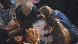 Şanlıurfa'da lisenin bodrum katında yangın