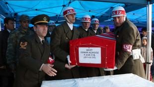 Şehit Açıkgöz son yolcuğuna uğurlandı