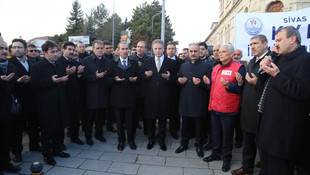 Sivas'tan Haleplilere 6 yardım tırı