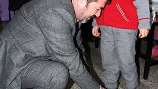 Sur'daki terör mağduru öğrencilere destek