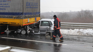 Tekirdağ'da trafik kazası: 3 yaralı