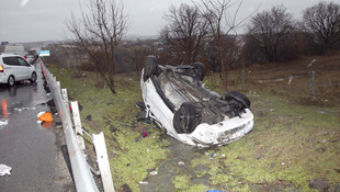 Tekirdağ’da trafik kazası: 3 yaralı
