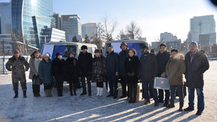 TİKA'dan Moğolistan'a acil müdahale aracı hibesi