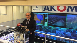 Topbaş, AKOM'u ziyaret etti