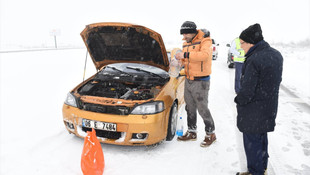 Ulaşıma kar engeli