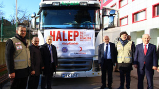 Üniversite öğrencilerinden Halep'e yardım