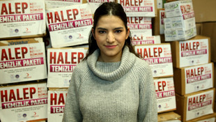 Üniversite öğrencilerinden Haleplilere yardım