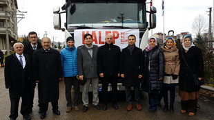 Üniversite öğrencilerinden Haleplilere yardım