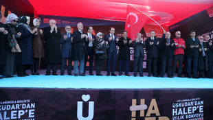 Üsküdar'dan Haleplilere yardım
