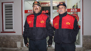 Yeni yıla görevlerinin başında girdiler