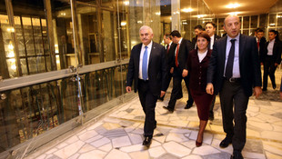 Yıldırım, Mecliste restorasyon çalışmaları süren alanları inceledi