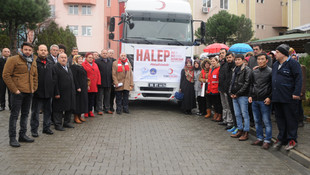 Zonguldak’tan Haleplilere yardım