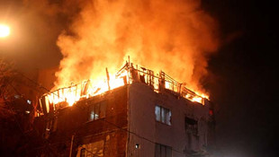 Şişlide yangın! Korku dolu anlar yaşandı